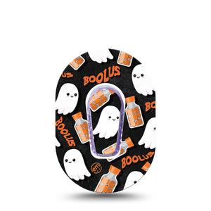 ExpressionMed Boolus Dexcom G6 Mini Tape, Single, Diabetes Ghost bolus, CGM Patch Design with center sticker