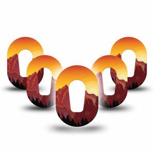 Sunset Mountain G6 Mini Tapes 5-Pack Tape