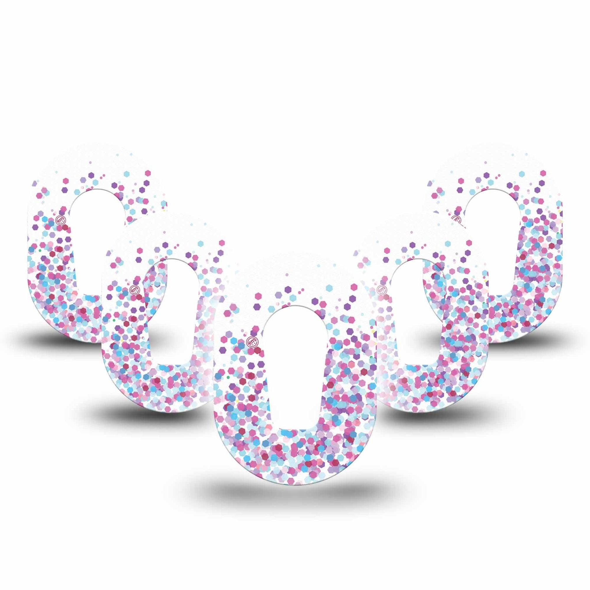 Confetti Dexcom G6 Mini Cover 5-Pack