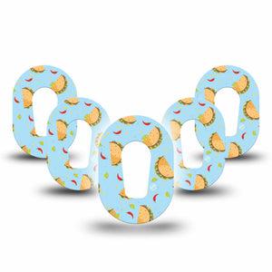 Spicy Tacos Dexcom G6 Mini Tape 5-Pack Tape