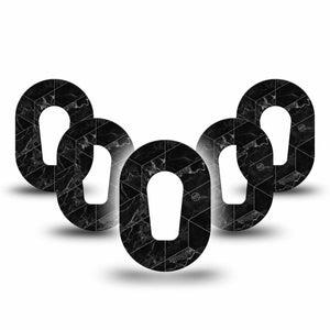 Black Marble Dexcom G6 Mini Patch 5-Pack