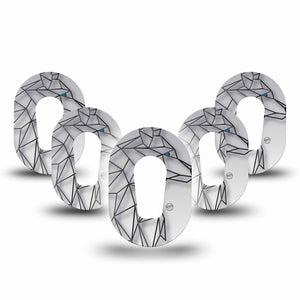 ExpressionMed Iron Wolf Dexcom G6 Mini Cover 5-Pack