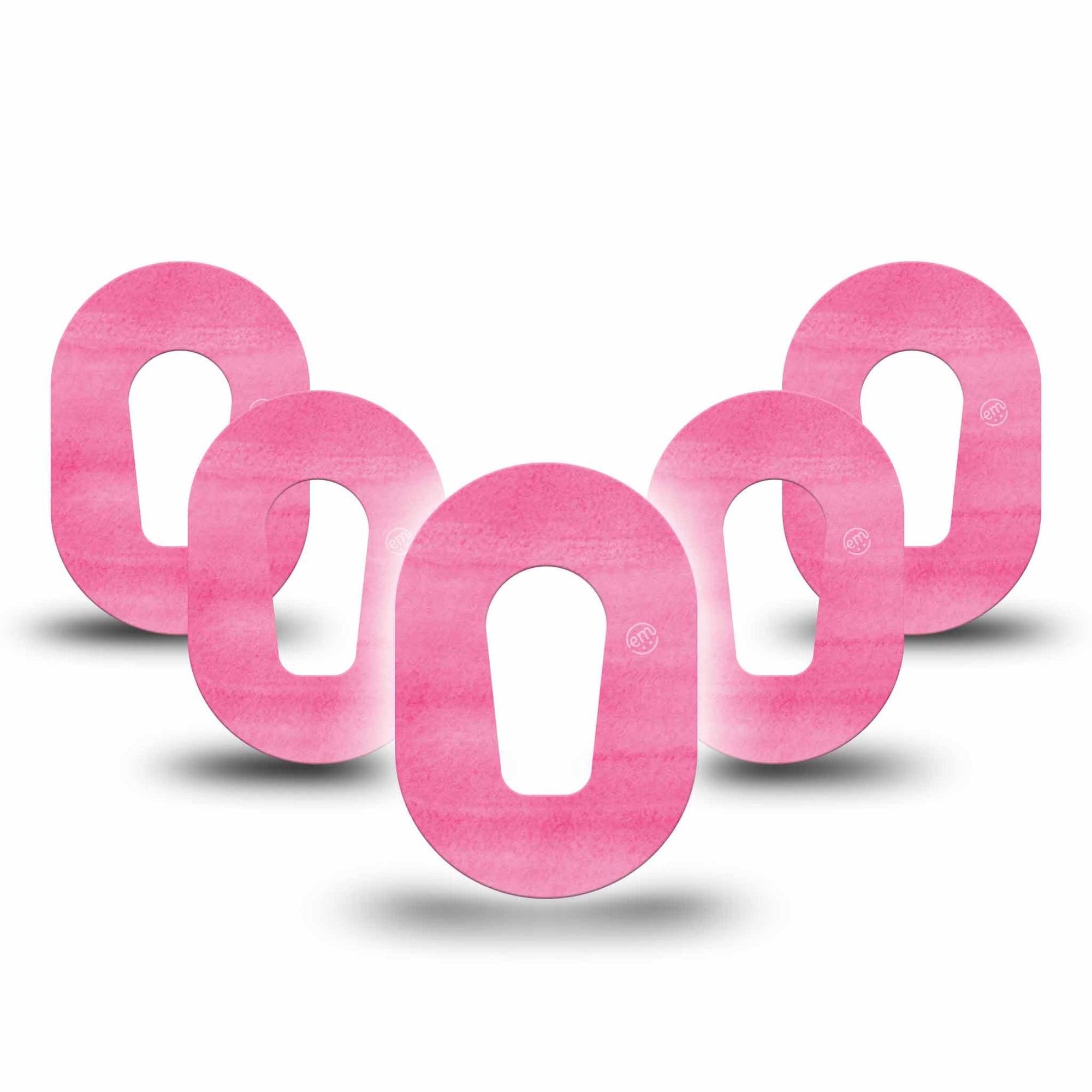 ExpressionMed Pink Horizon G6 Mini Dexcom Adhesives 5-Pack