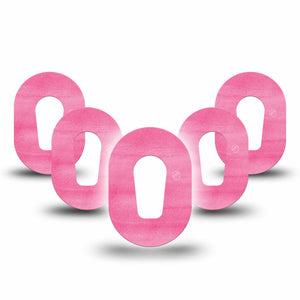 ExpressionMed Pink Horizon G6 Mini Dexcom Adhesives 5-Pack