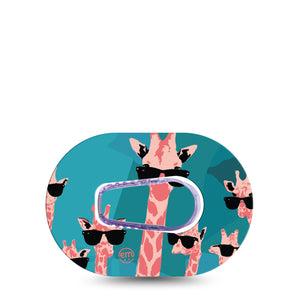 Cool Giraffes G6 Mini Tape with center sticker