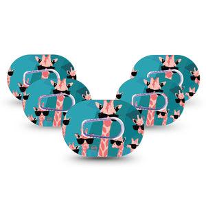 Cool Giraffes G6 Mini Tape 5-Pack with center stickers