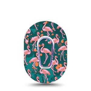 ExpressionMed Flamingos G6 Mini Tape with center sticker