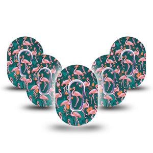 ExpressionMed Flamingos G6 Mini Tape 5-Pack with center stickers