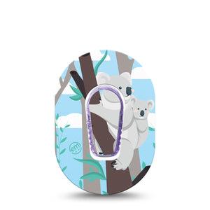 ExpressionMed Koala Dexcom G6 Mini with center sticker
