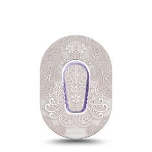 ExpressionMed Vintage Lace Dexcom G6 Mini Single Tape and Sticker