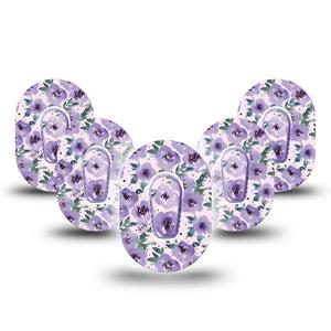 ExpressionMed Flowering Amethyst G6 Mini Tape 5-Pack with center stickers