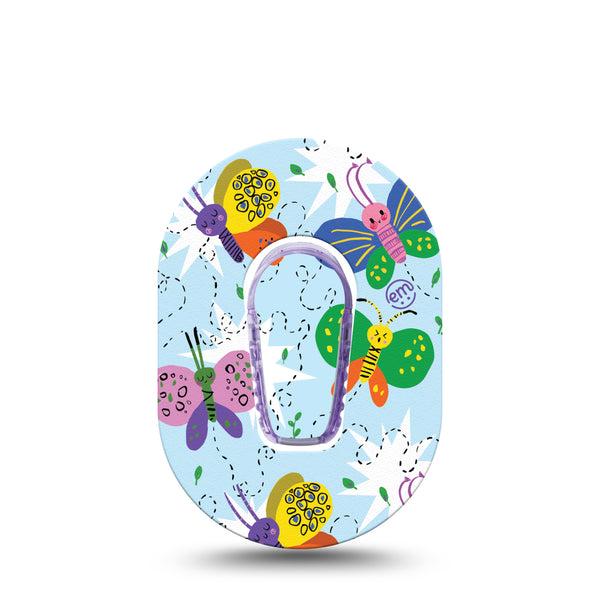 Cute Butterflies G6 Mini Tape with center sticker