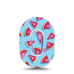 Watermelon Slices G6 Mini Tape with center sticker