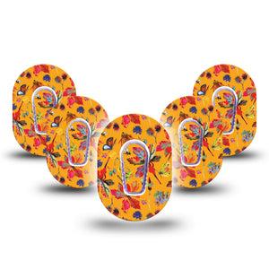 Buzzing Wings G6 Mini Tapes 5-Pack Sticker and 5-Pack Tape