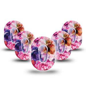 Vibrant Blooms G6 Mini Tapes 5-Pack Stickers and 5-Pack Tapes