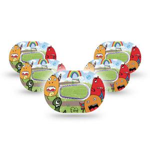 ExpressionMed Monsters G6 Mini Tapes 5-Pack Stickers and Tapes