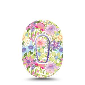 ExpressionMed Fantasy Florals G6 Mini Tape Single Tape and Sticker