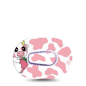 Strawberry Cow G6 Mini Patch Single Tape and Sticker