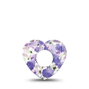 ExpressionMed Italian Blooms Infusion Set Heart Shape Tape 5-Pack Imagitive Octopus Creature Adhesive Tape Continuous Glucose Monitor Design