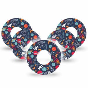 Space Libre Cover 5-Pack Tape, Abbott Lingo