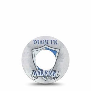 ExpressionMed Grey Diabetic Warrior Libre Tape, Abbott Lingo