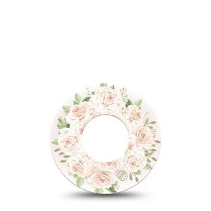Wedding Bouquet Libre 2 Tape, Single, Wedding Flowers Themed, CGM Overlay Patch Design