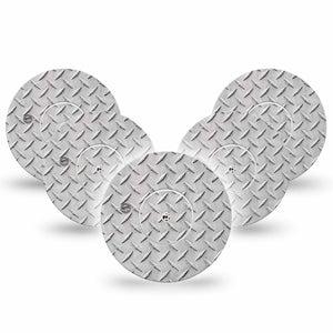 ExpressionMed Grid Iron Libre Overpatch 5-Pack tape and sticker, Abbott Lingo 