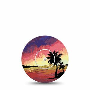 Libre Sunset Cover, Abbott Lingo tape and sticker