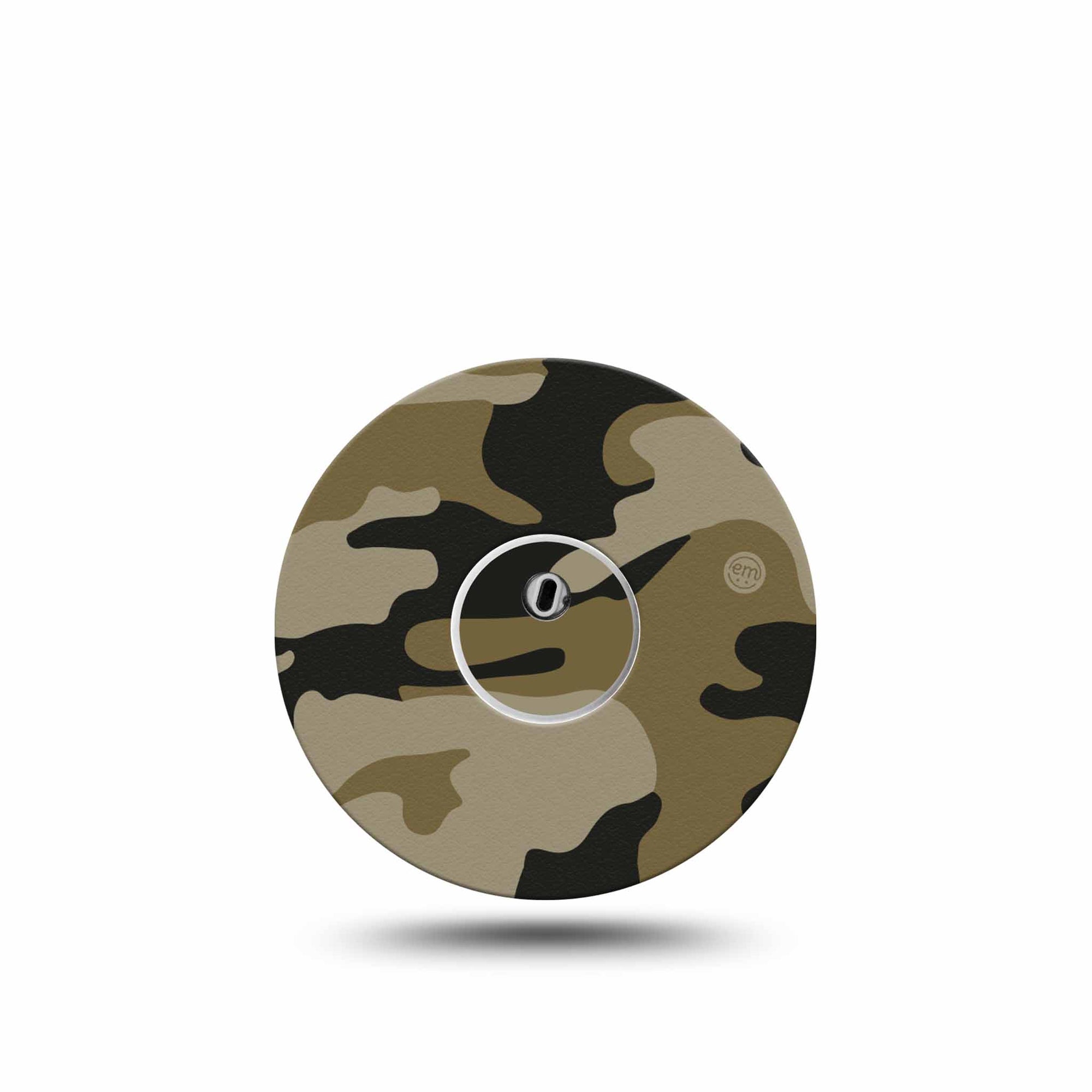 ExpressionMed Camo Freestyle Libre 3 Tape Single Tape and Single Sticker Hunting Concealment, Adhesive Tape Continuous Glucose Monitor Design