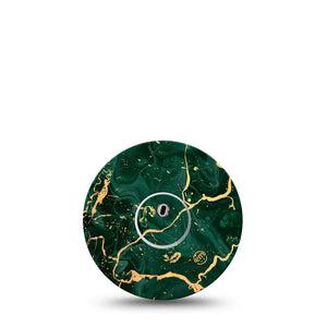 Green & Gold Marble Libre 3 Tape