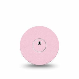 ExpressionMed Baby Pink Freestyle Libre 3 and Libre 3 Plus Tape, Single Tape and Single Sticker Solid Color, Pantone Color, Adhesive Tape Continuous Glucose Monitor Design