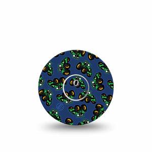 ExpressionMed Tractors Freestyle Libre 3 and Libre 3 Plus Tape, Single Tape and Single Sticker Tractor Truck, Adhesive Tape Continuous Glucose Monitor Design