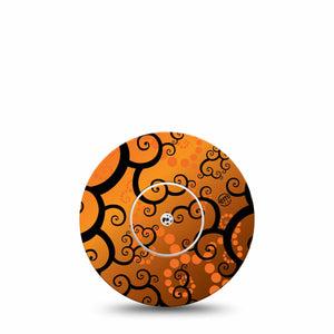 ExpressionMed Halloween Dreams Libre CGM Overlay, Abbott Lingo Single Tape and Sticker