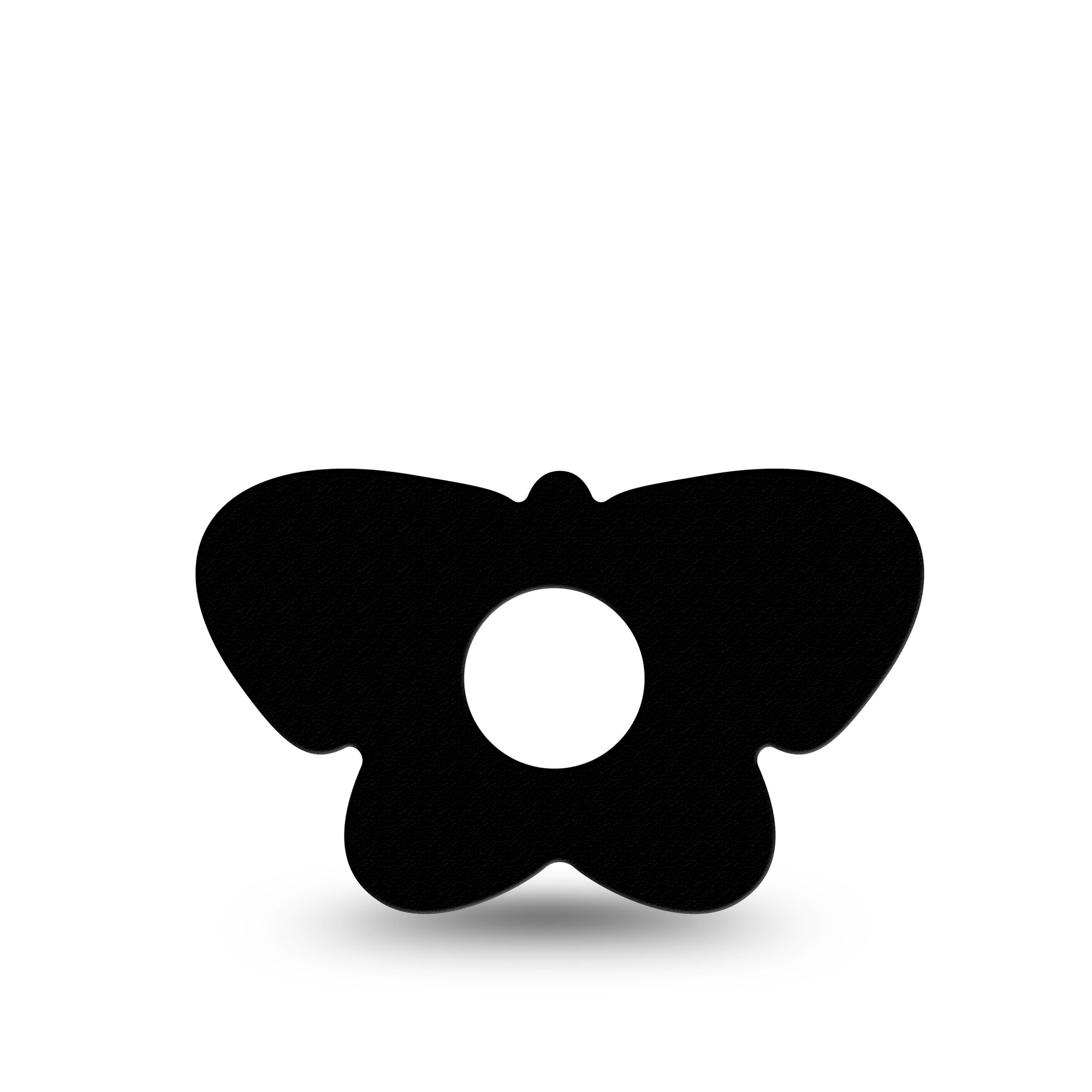 ExpressionMed Black Butterfly Libre 3 Tape, Single, Coal Black Inspired, CGM Overlay Patch Design