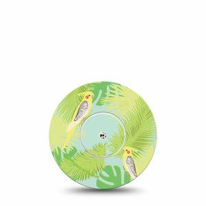 Cockatiels Libre Cover, Abbott Lingo Single Tape and Sticker