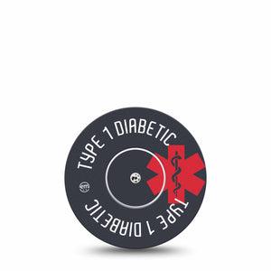 ExpressionMed Diabetes Alert Libre Cover, Abbott Lingo Single Tape and Sticker