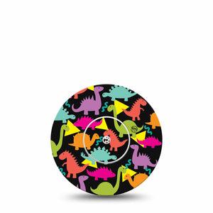 ExpressionMed Delightful Dinos Libre Overpatch, Abbott Lingo with center sticker