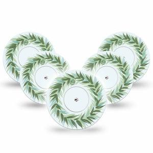 ExpressionMed Mint Libre Patch 5-Pack Tape and Sticker, Abbott Lingo