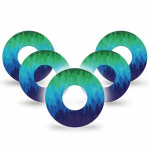 ExpressionMed Pine Trees Libre Patch 5-Pack, Abbott Lingo