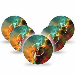 ExpressionMed Nebula Libre Cover 5-Pack, Abbott Lingo with center sticker