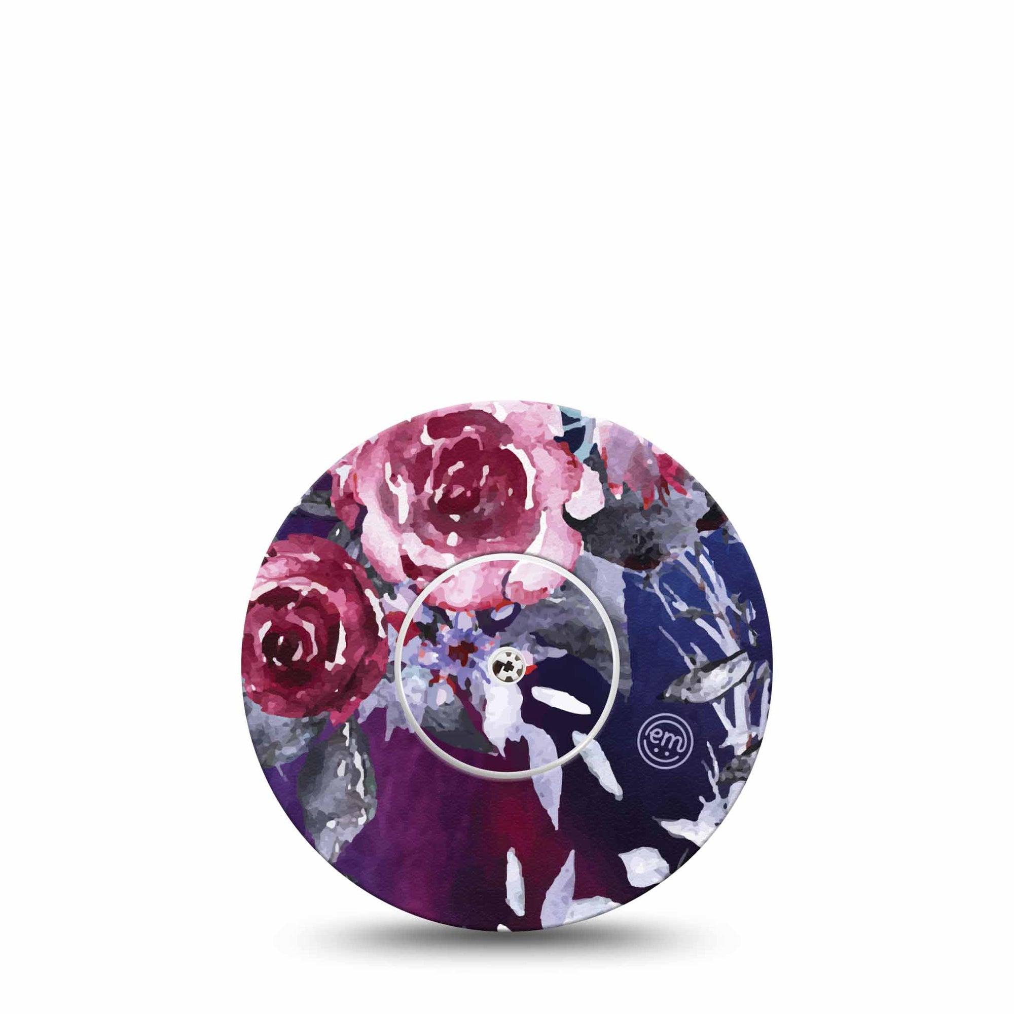 Dark Rose Libre Tape, Abbott Lingo with center sticker