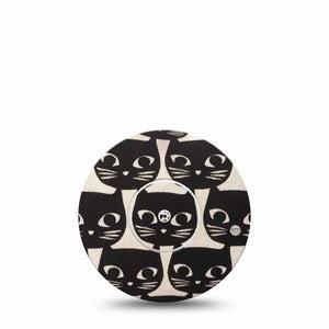 Black Cats Libre Tape, Abbott Lingo with center sticker