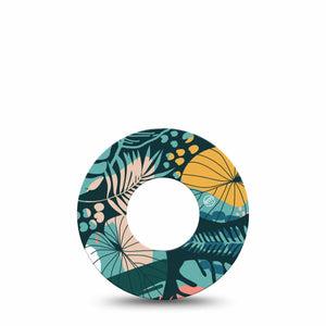 ExpressionMed Colorful Jungle Tropics Libre Cover, Abbott Lingo Single Tape