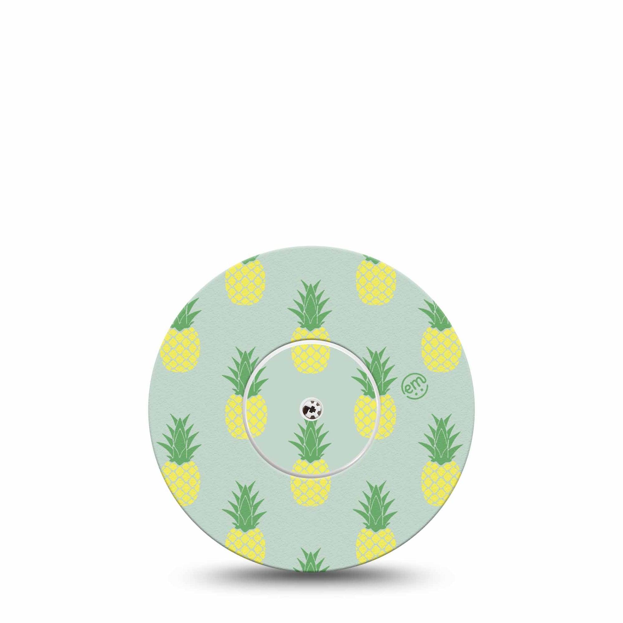 Vintage Pineapple Libre Patch, Abbott Lingo Single Tape and Sticker