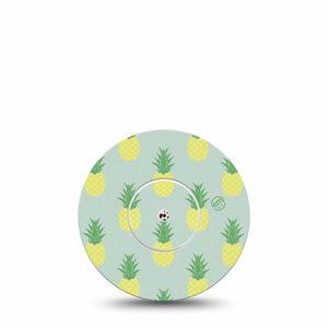 Vintage Pineapple Libre Patch, Abbott Lingo Single Tape and Sticker