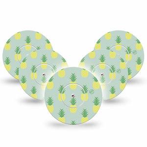 Vintage Pineapple Libre Patch 5-Pack, Abbott Lingo Tape and Sticker