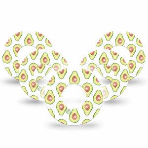 Avocado White Libre Cover 5-Pack, Abbott Lingo