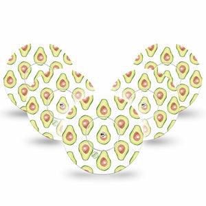 Avocado White Libre Cover 5-Pack, Abbott Lingo Tape and Sticker