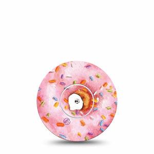 ExpressionMed Donut Sprinkles Pink Libre Tape, Abbott Lingo Single Tape and Sticker