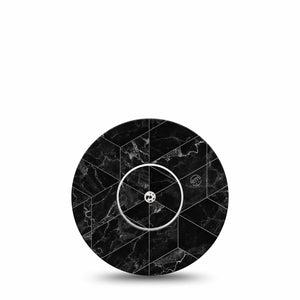 Black Marble Libre Patch, Abbott Lingo Sticker and Tape